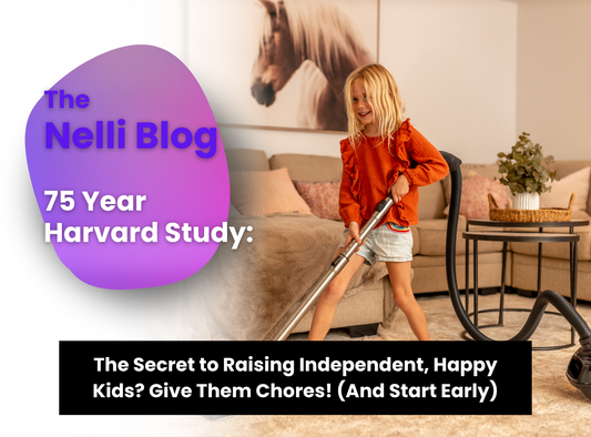 75 Year Harvard Study – The Secret to Raising Independent, Happy Kids? Give Them Chores! (And Start Early)