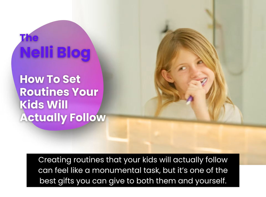 How to set routines your kids will actually follow
