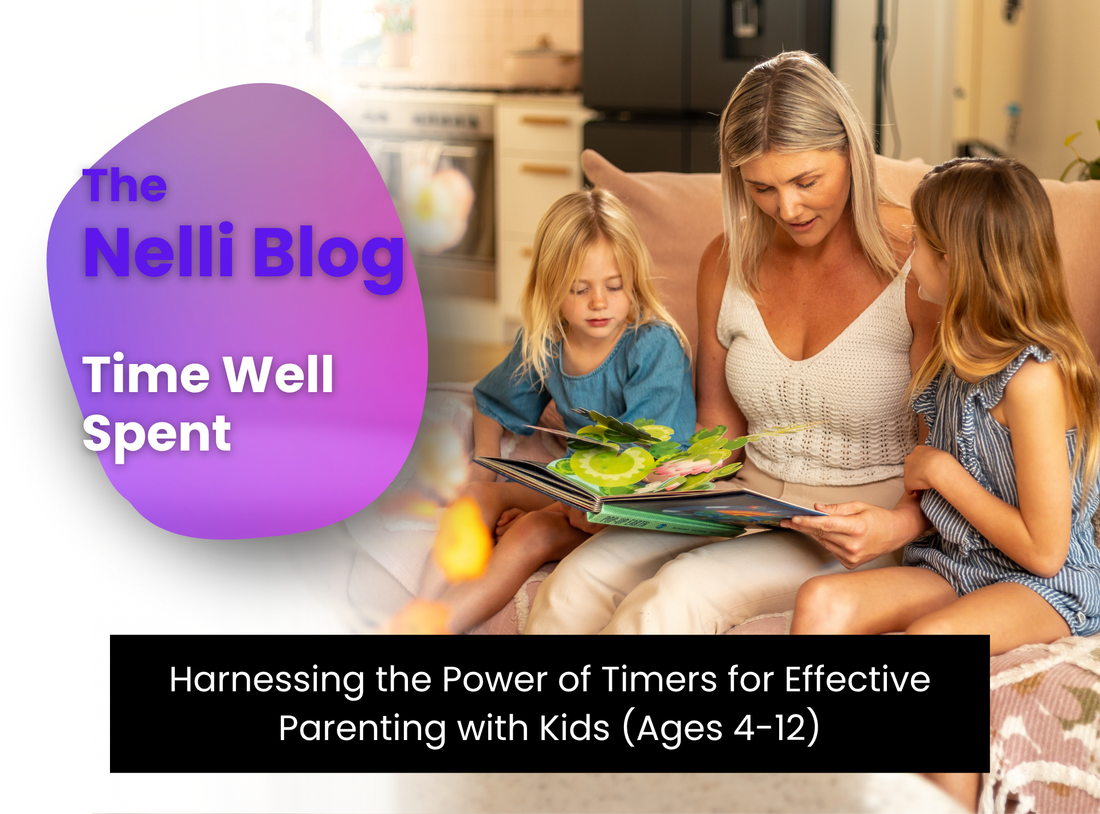 Time Well Spent: Harnessing the Power of Timers for Effective Parenting with Kids (Ages 4-12)